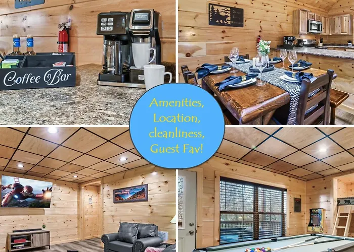 Mountains R Calling, Cozy Hideaway, King Beds, Hot-Tub, Arcade, Ev Ready